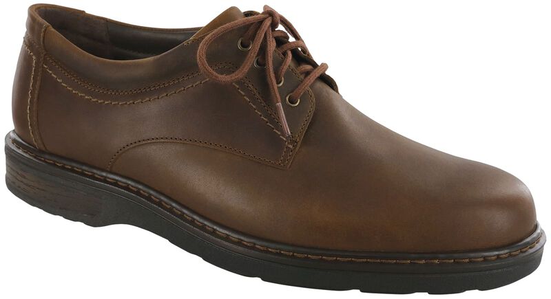Aden Lace Up Oxford, Brown, large
