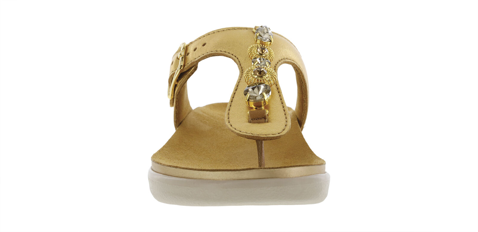 Dazzle T-Strap Slide Sandal | SAS Shoes