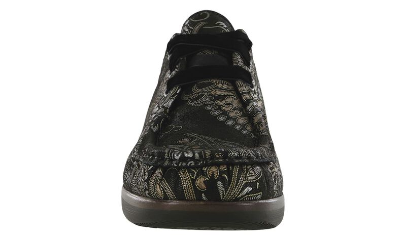 Bounce LTD Brocade / Black Patent Right Front View