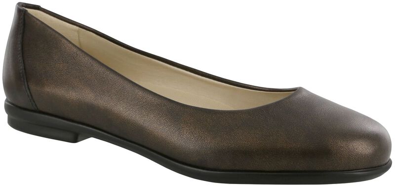 Scenic Ballet Flat - Bronze, , large