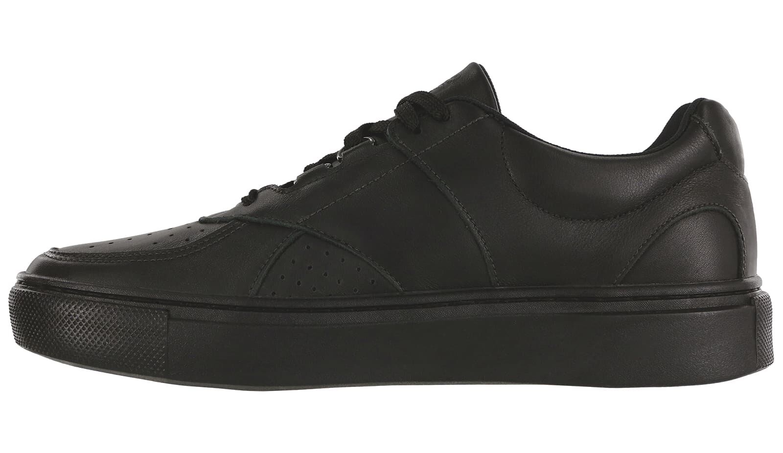 Matte top black shoes
