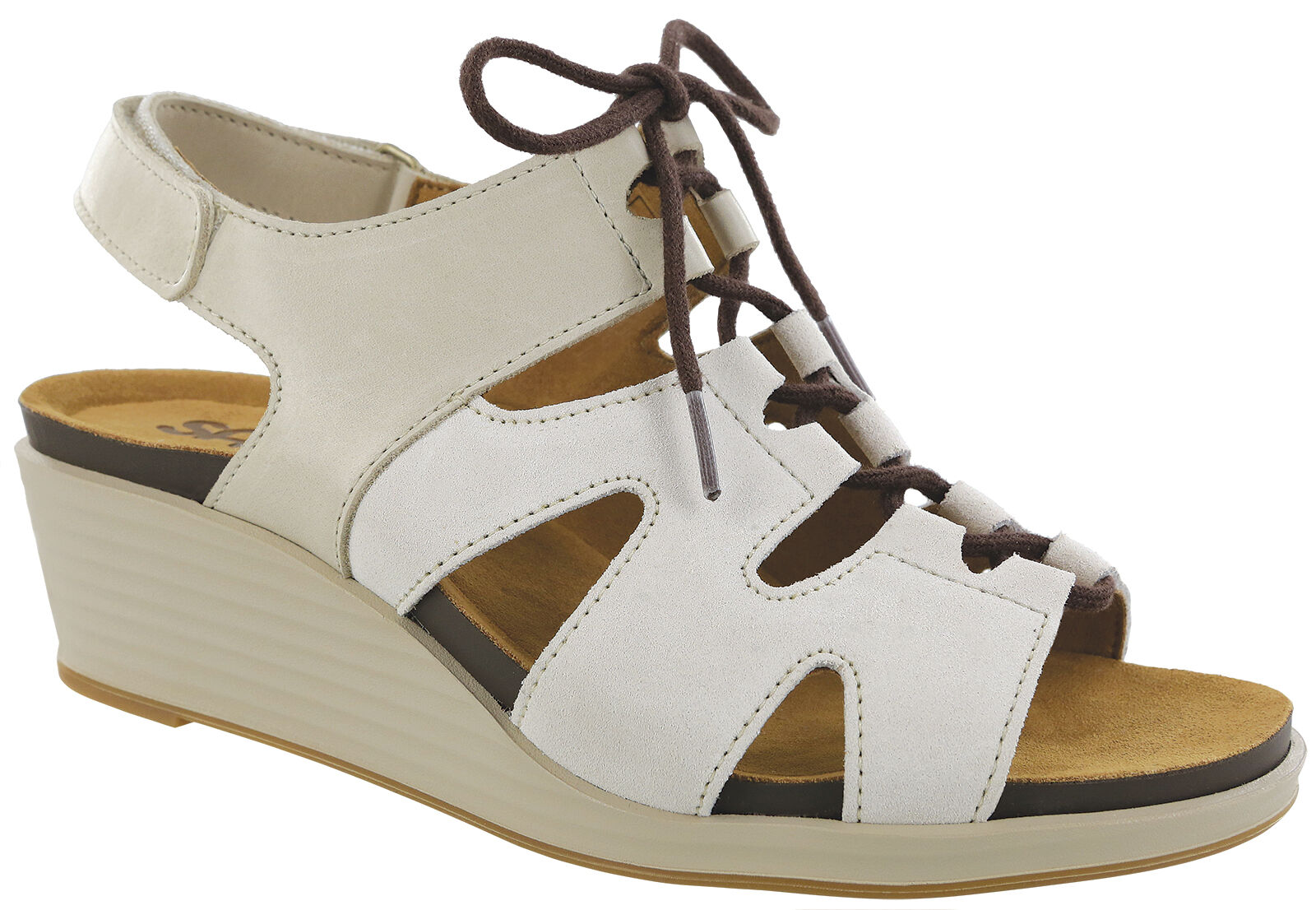 Wedge lace best sale up sandals