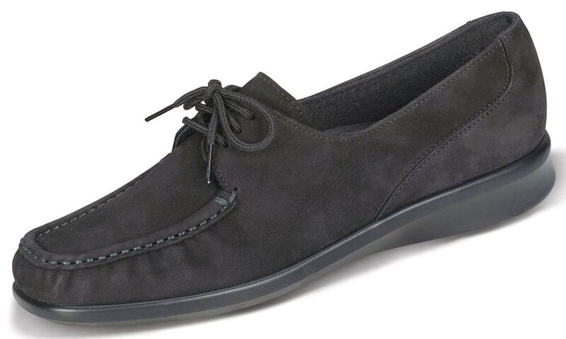Petra Charcoal Nubuck Left .75 View