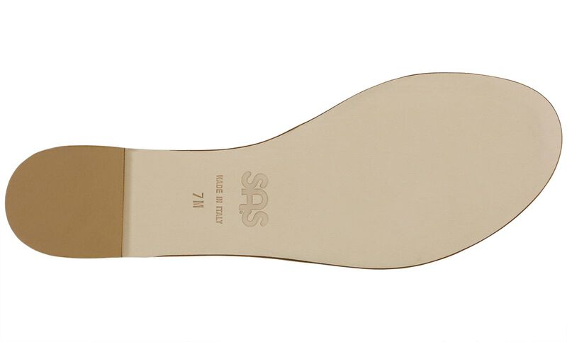 Simone Tan Suede Left Sole View