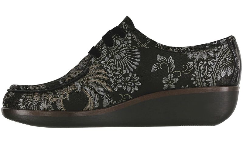 Bounce LTD Brocade / Black Patent Left Side View