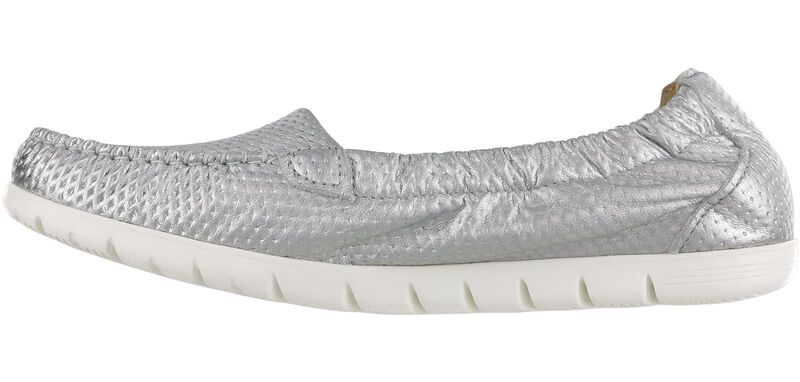 Sunny Slip On Loafer, Silver, large