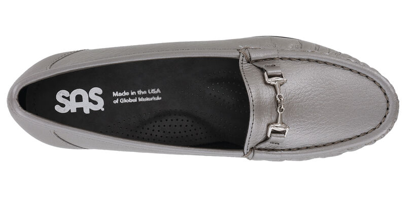 Metro Slip On Loafer, Pewter, large
