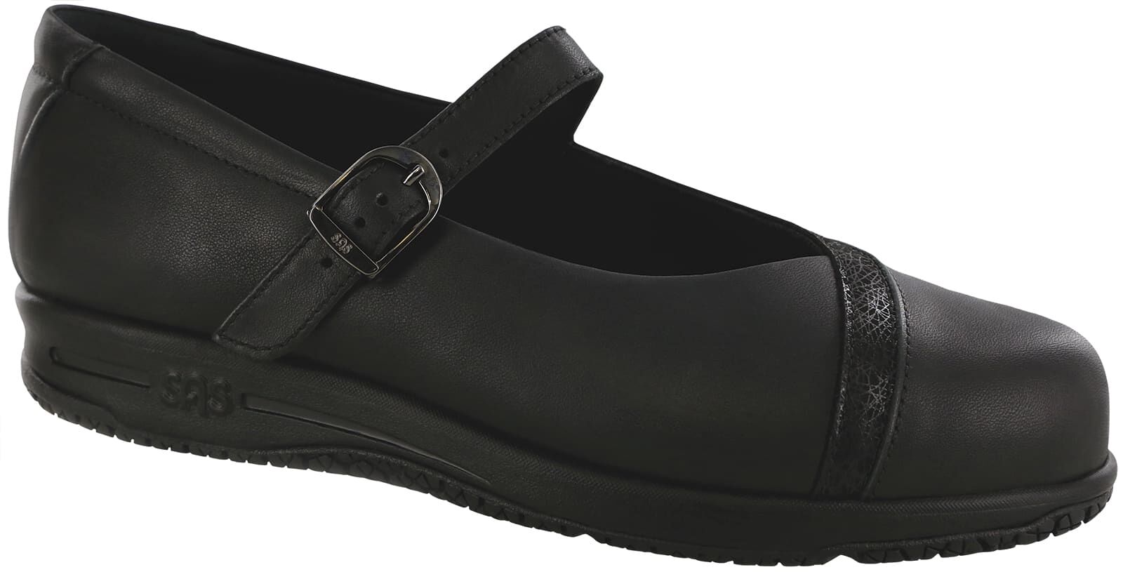 Black non slip mary jane shoes sale