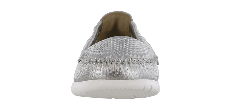 Sunny Slip On Loafer, Silver, large