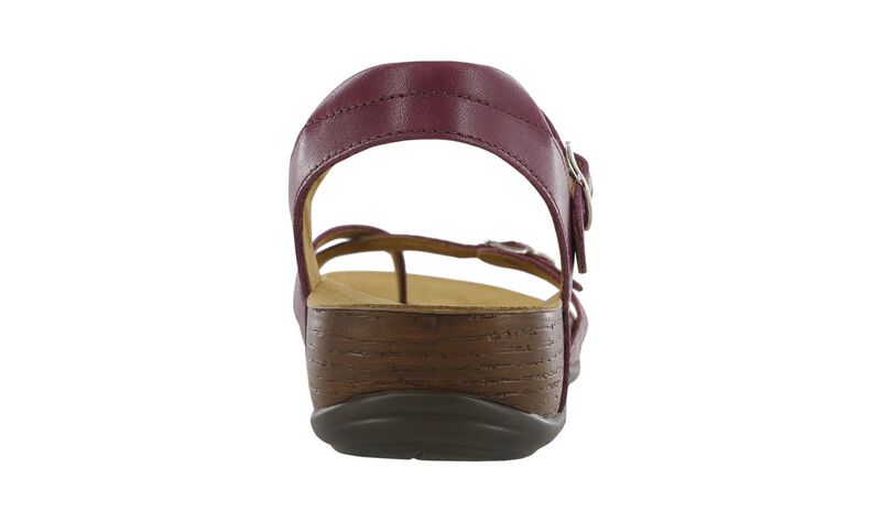 Pampa Toe Loop Sandal - Plum Weave, , large