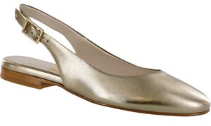 Chloe Slingback Flat - Gold