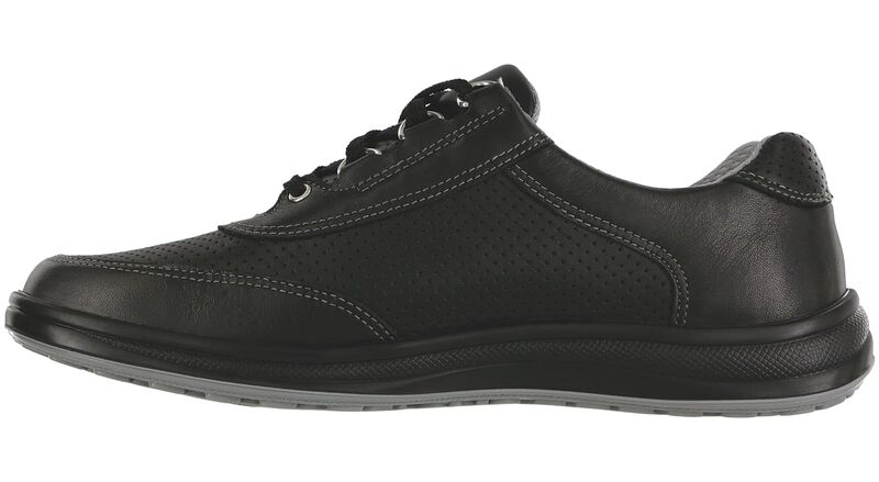 Sporty Lux Black Perf Right Side View