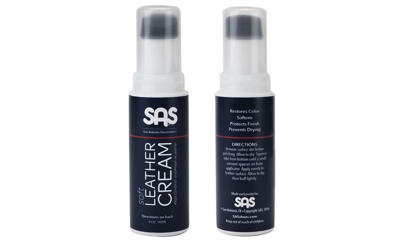 SAS Soft Leather Cream Polish 4 oz. - Light Brown, Light Brown, large