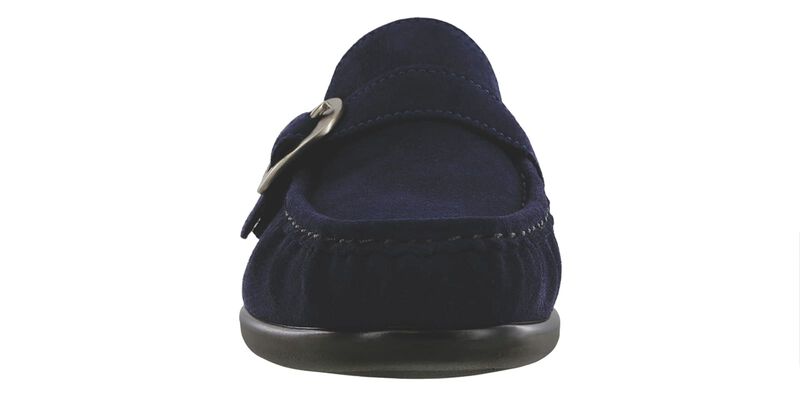 Lara Navy Suede Right Front View
