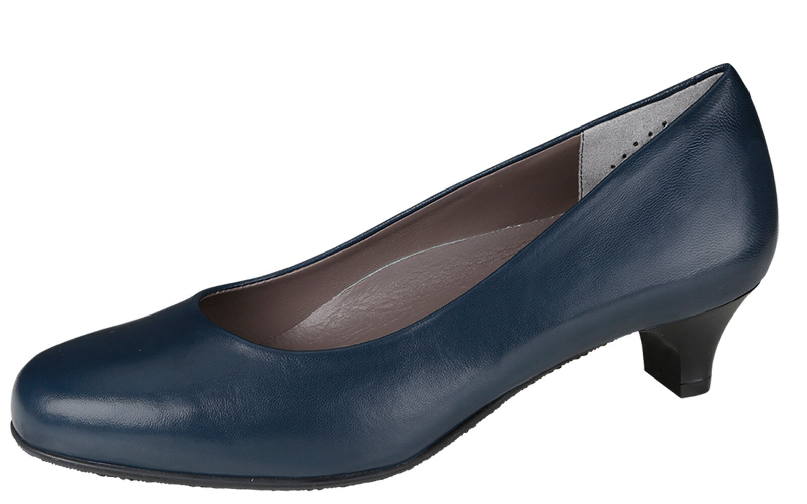 Womens navy court shoes clearance