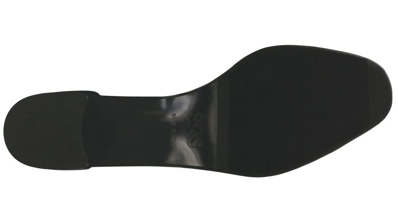 Sybil Black Lizard Left Sole View