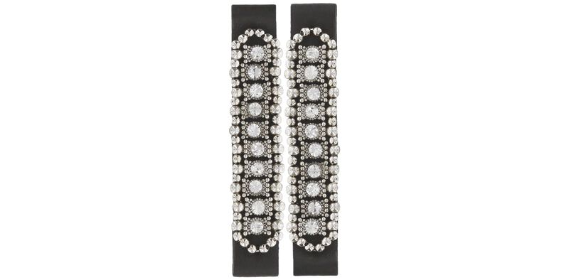 Bling Mira Black-Platinum Front View