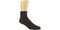 Mayo Ruffled Diamond Medium Brown Socks Model View