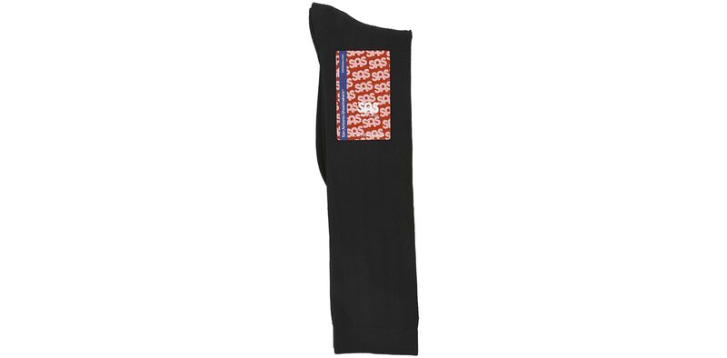 Mayo Trouser Socks Medium Black Package View