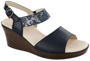 Heather Quarter Strap Wedge Sandal