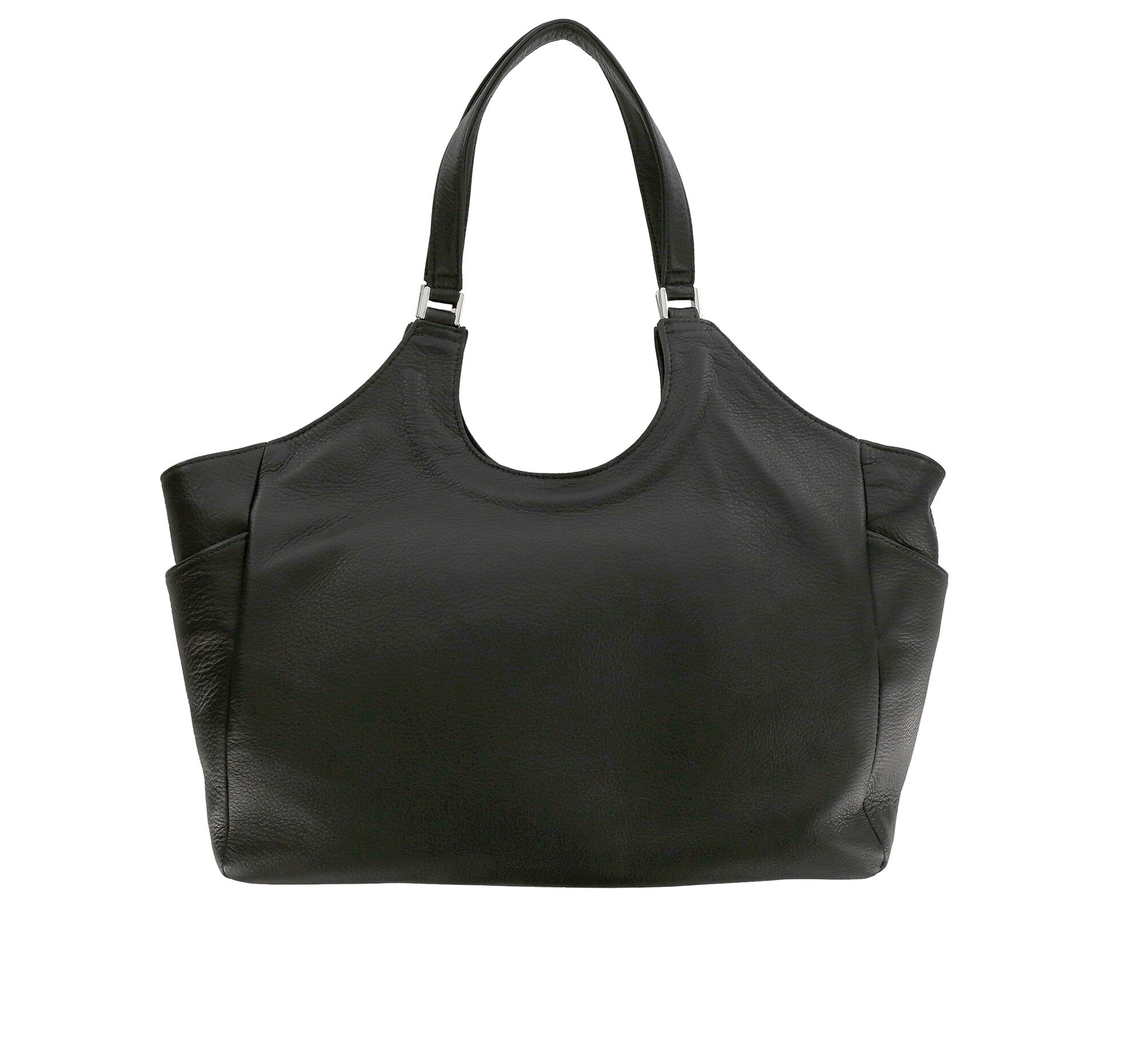 Black Leather Handbag Blair Handbags