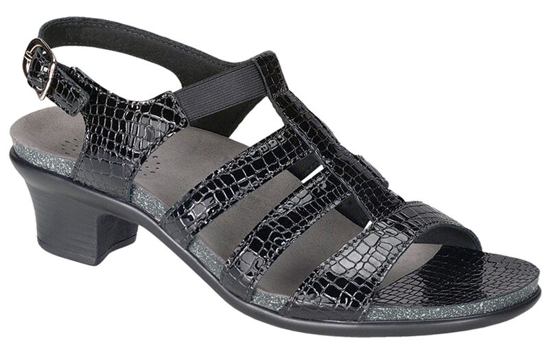 Mentalt Compose Sult Allegro Heel Strap Sandal | SAS Shoes