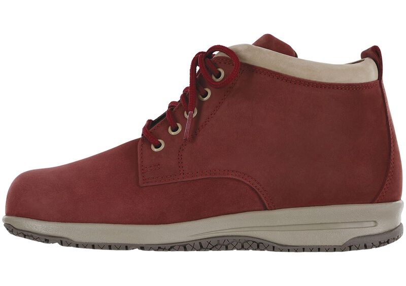 Gretchen Red-Taupe Left Side View