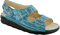 Relaxed Heel Strap Sandal, Rainbow Teal, swatch