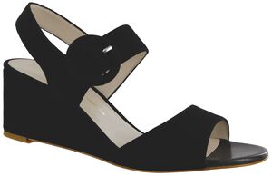 Carine Quarter Strap Wedge Sandal