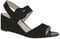 Carine Black Suede Right .75 View