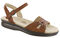 Duo Quarter Strap Sandal, Auburn, swatch