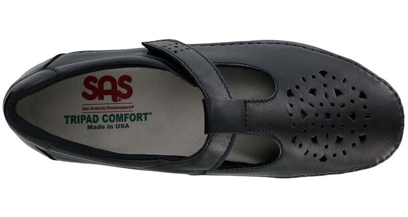 Willow Black Smooth Left Top View