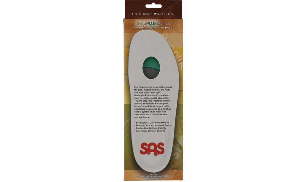 sas step plus foot bed