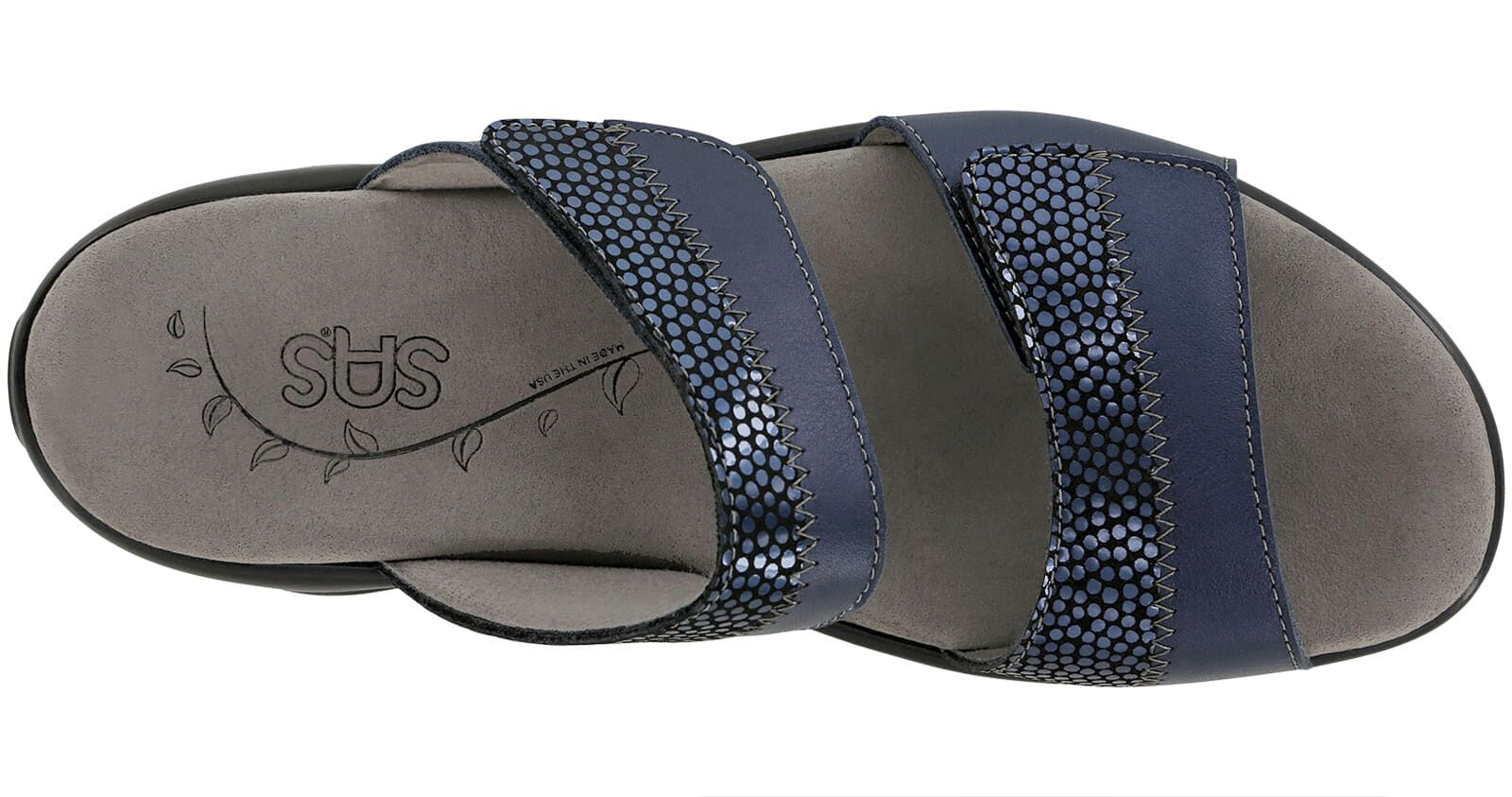 Nudu Slide Leather Sandal SAS Shoes