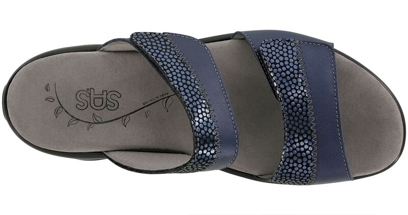 Nudu Slide Navy Left Top View