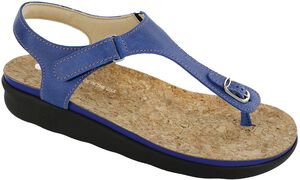 Marina T-Strap Sandal - Blue
