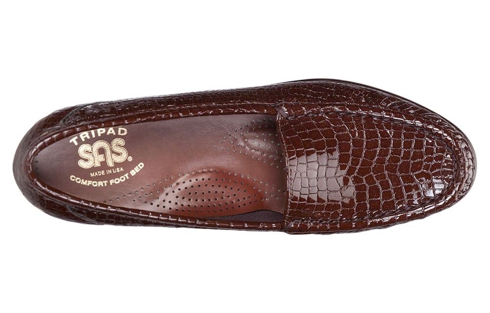 brown croc shoes