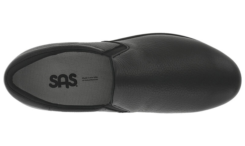SAS Patriot Women\'s 8.5 W Black Leather Slip On Moc Toe Casual Comfort Shoes SAS Patriot SR Black Shoes Women Size 8.5 W (r314) | eBay main image 3
