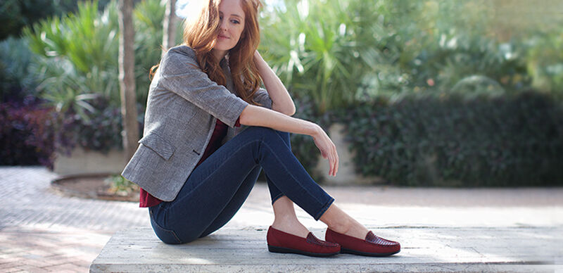 Loafer slip on shoes sale