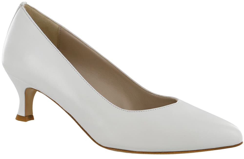 White kitten heel shoes on sale