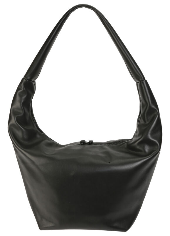 Luna Black Handbag Back View