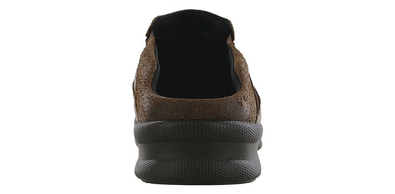 Slip On Mahogany Loafer Rear View