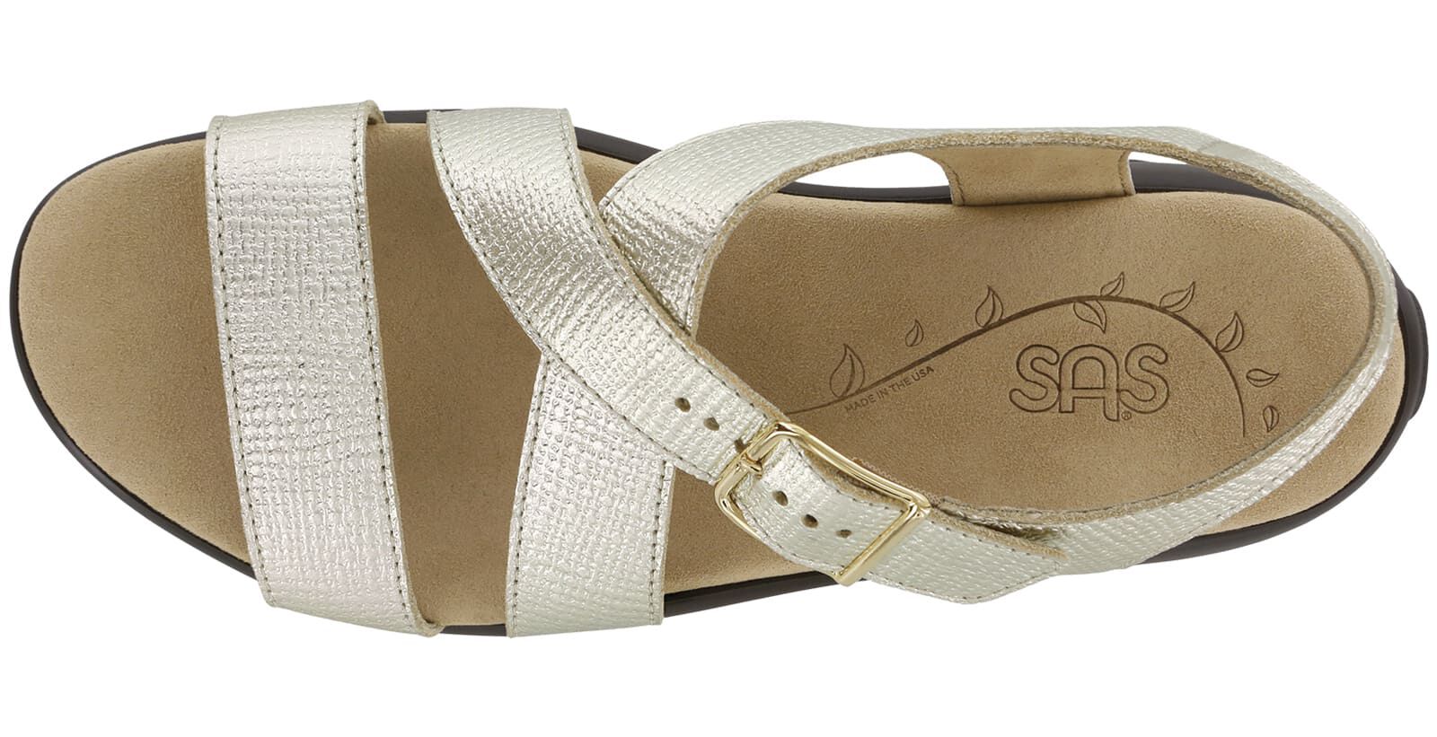 Laguna Cross Strap Sandal SAS Shoes