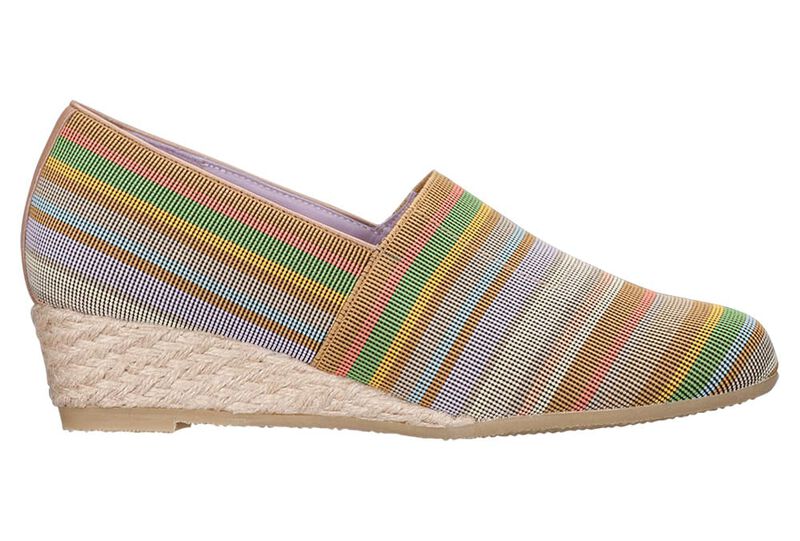 Becky Wedge Slip On - Tan, , large