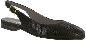 Chloe Slingback Flat - Onyx