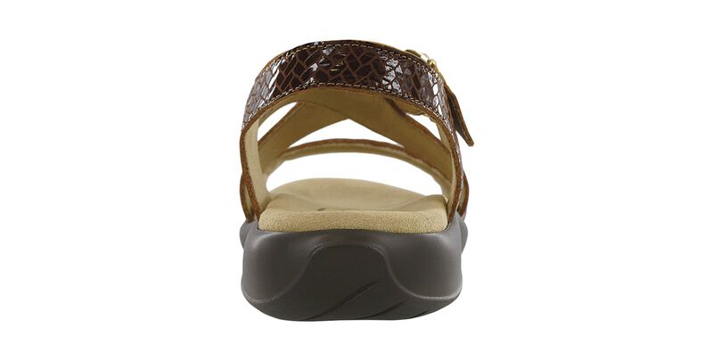 Laguna Cross Strap Sandal - Weave Henna, , large