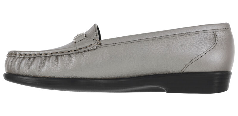 Metro Slip On Loafer, Pewter, large