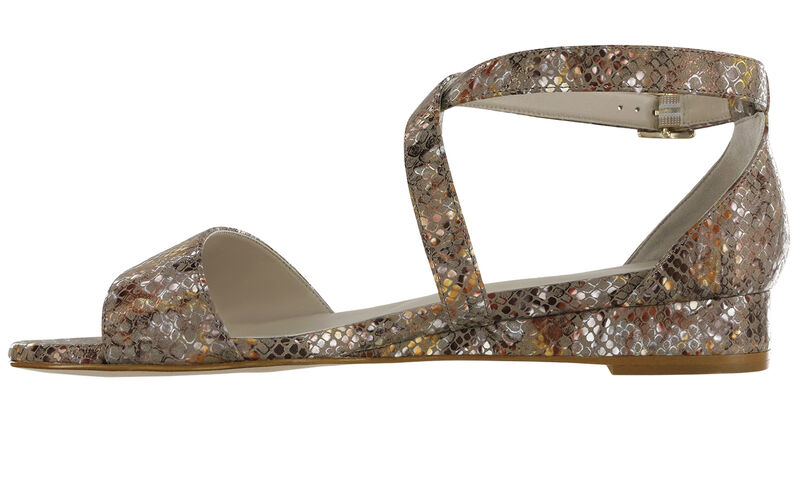 Simone Multisnake Taupe Right Side View