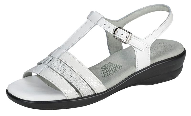 Capri White Multi Left .75 View