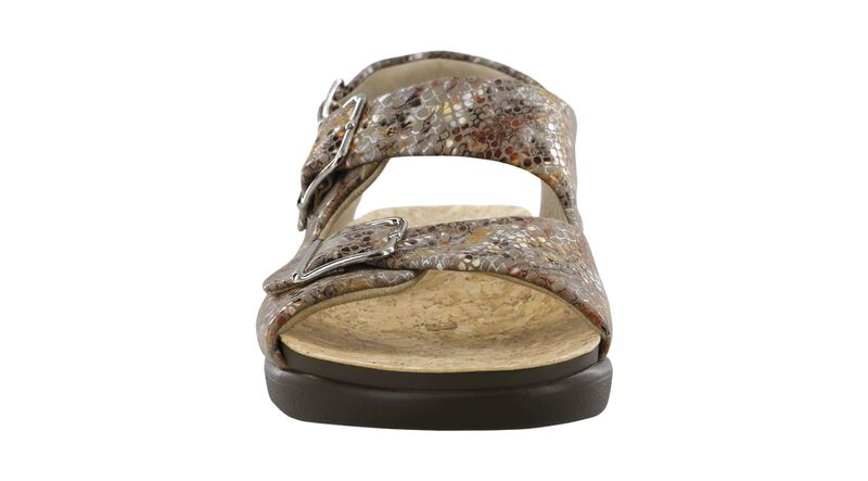 Relaxed Multisnake Taupe Right Front View